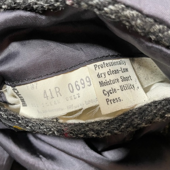 VTG Urban Renewal Britches Georgetowne Pure Wool Blazer Sport Coat Men Size 41 R - Picture 7 of 9